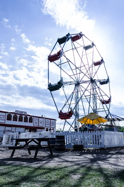 Ferris Wheel Park Amusement — стокове фото