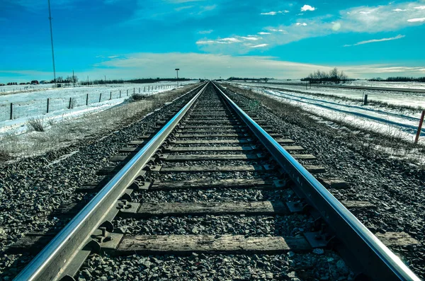 Trilha Ferroviária South Bound — Fotografia de Stock