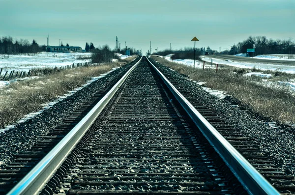 Trilha Ferroviária South Bound — Fotografia de Stock