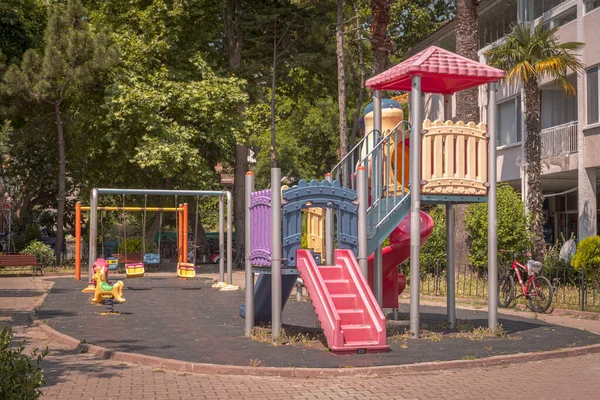 Playground Kids Empty Play Area — Stock Photo, Image