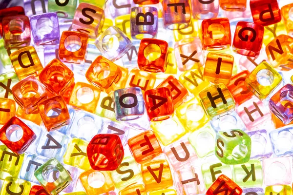 Cube Alphabet Anglais Comme Fond Image En Vente