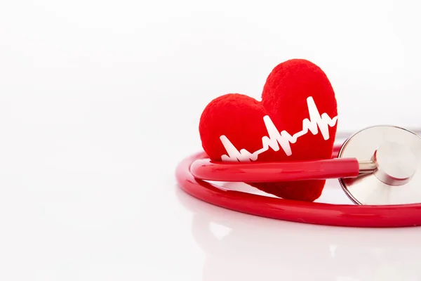 Seguro de salud y Salud Médica concepto de enfermedad cardíaca  , — Foto de Stock