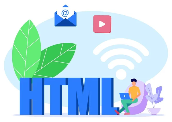 தளம Html — ஸ்டாக் வெக்டார்