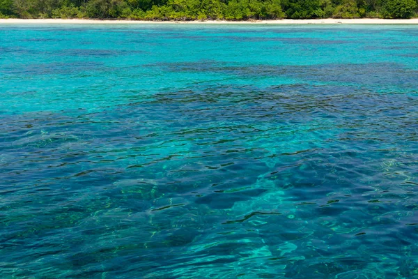 Beautiful Scene Seawater Its Environment Rok Krabi Thailand — Stock Photo, Image