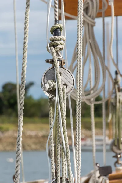 Knot Rope Yacht Marina — Stok fotoğraf