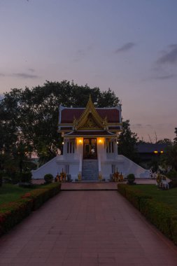 Genel tapınak şehir sütun Krabi, Tayland.