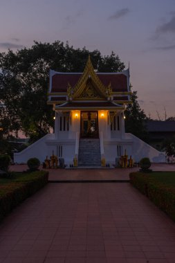Genel tapınak şehir sütun Krabi, Tayland.