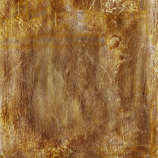Golden background texture square orientation. Gold leaf. — Stock Photo, Image
