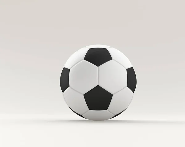 3D render futbol klasik tasarım