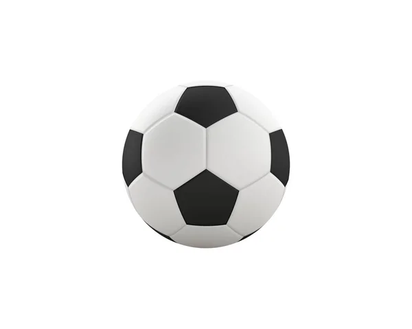 Klasyczny Projekt Renderowania Piłka Nożna — Zdjęcie stockowe