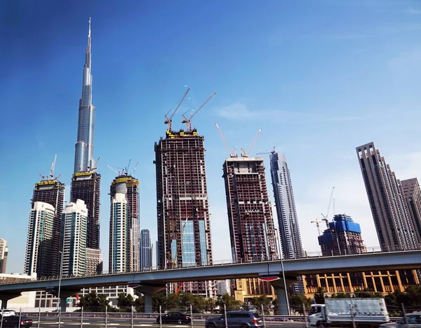 Dubai Vae Februar 2020 Das Höchste Gebäude Der Welt Burj — Stockfoto