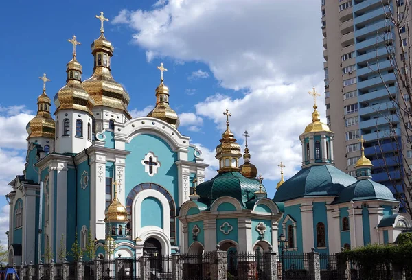 Kiev Ukraine April 2020 Church Nativity Uoc Kiev — Stock Photo, Image