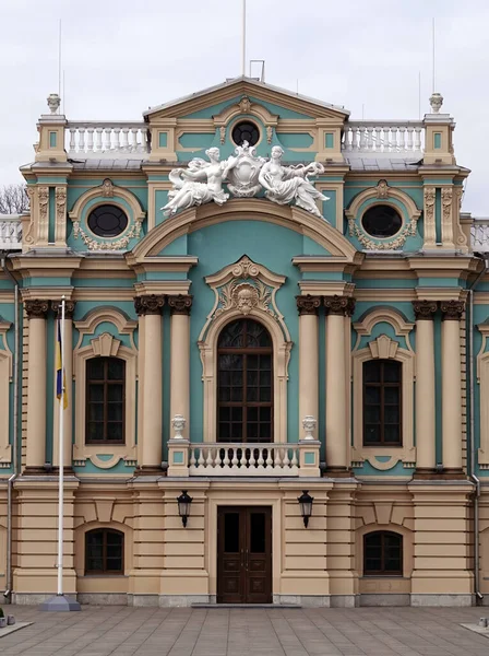 Kiev Ukrayna Kasım 2019 Mariinsky Sarayı Kiev Deki Bir Çarlık — Stok fotoğraf