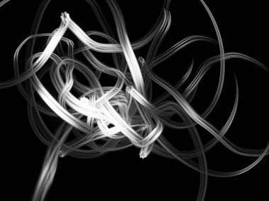 Beyaz ışık arka plan hatları. Sinirler, enerji, meditatio