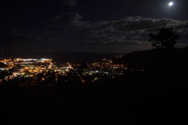 Cliff, UrbansCApe, WANAKA, New ZEALAND 'dan PANORAMİK GECESİ