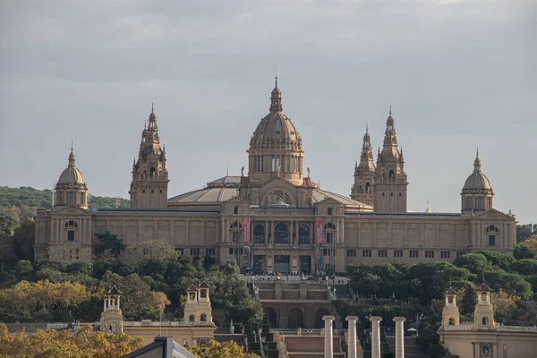 Architektura i fotografia uliczna, Barcelona, Hiszpania, 2018 — Zdjęcie stockowe