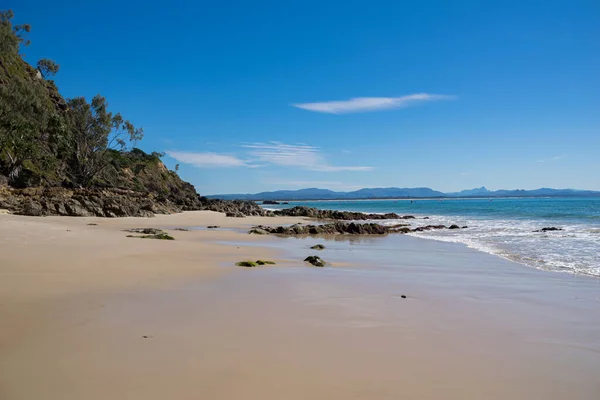 Panoramiczny widok na plażę z NSW, Australia, Sydney 2018 — Zdjęcie stockowe