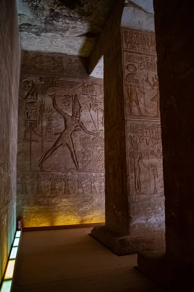 Architecture from historical place, Abu simbel temple, Egypt 2018 september