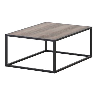 Beyaz arka plan üzerine izole edilmiş sehpa. 3d render.