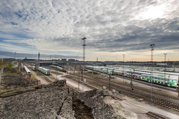 Pasila tren istasyonu (Transit Helsinki, Finlandiya)