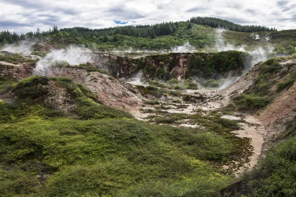 Ayın kraterleri Yeni Zelanda 'da.