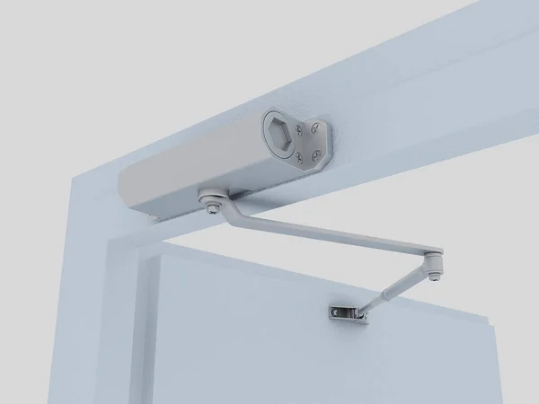 Kapının detaylı görüntüsü perspektife daha yakın