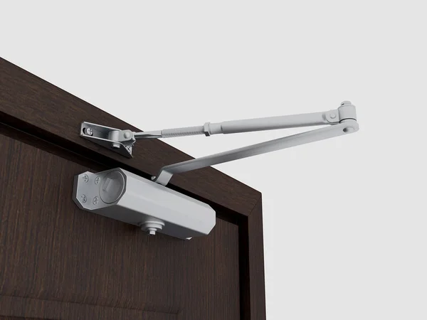 Kapının detaylı görüntüsü perspektife daha yakın