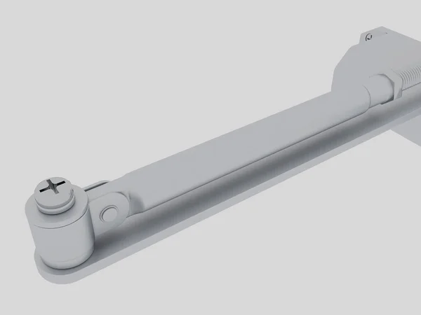 Kapının detaylı görüntüsü perspektife daha yakın