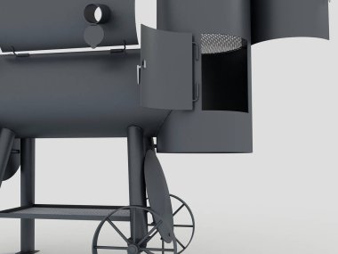 Smokehouse Grill 'in orijinal tasarımı.