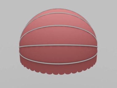 Bir kayan tentenin 3B görüntülemesi.