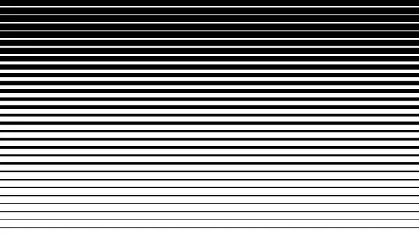 Striped Monochrome Background Black Straight Lines Thick Thin Stripe Texture — Stock Vector