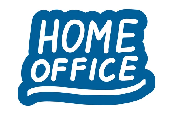 Γραφείο Εσωτερικών Καλλιγραφία Γράμματα Εργασία Απευθείας Σύνδεση Εργασία Από Σπίτι — Διανυσματικό Αρχείο