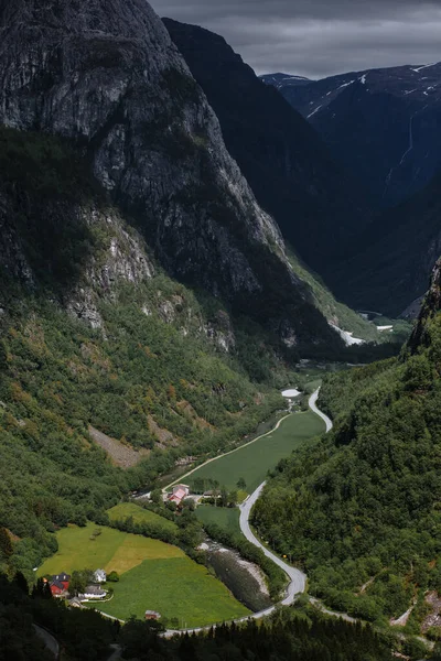 Paisaje Montañoso Del Norte Río Montañas — Foto de Stock