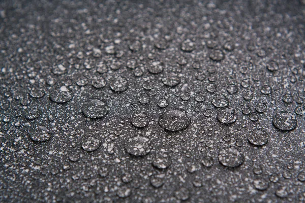 Water Drops Dotted Surface Close Royalty Free Stock Images