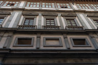 Uffizi Galerisi, Floransa 'nın ana sanat müzesi. Toskana, İtalya