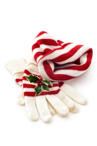 Chapeau et gants d'hiver . — Photo