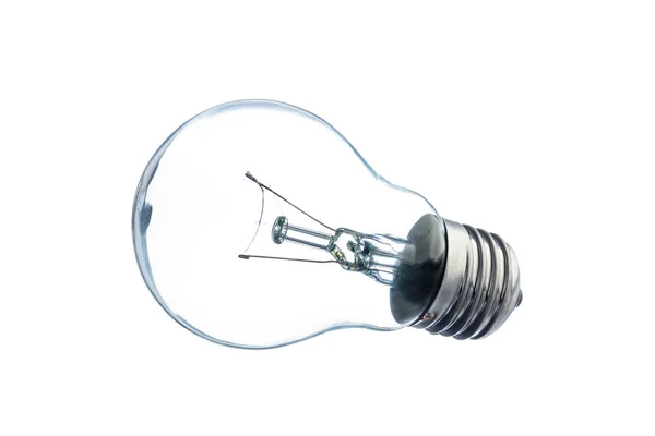 Electric bulb on white. — Stock Photo, Image