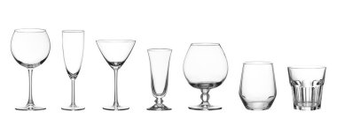 boş cam yansıması ile.