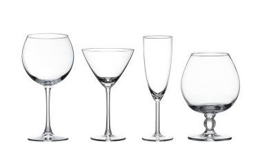 boş cam yansıması ile.