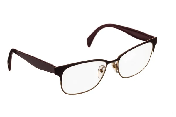 Modern Glasses Isolated White Background Women Accessory — Stock Photo, Image