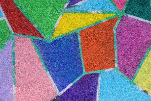 Fondo Texturizado Con Pared Pintada Pulverizada Como Arte Del Graffiti — Foto de Stock