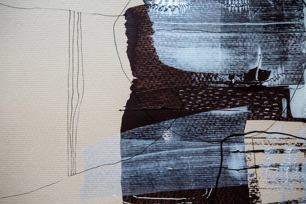 Soyut Eğriler grunge fırça darbeleri elle boyanmış arkaplan