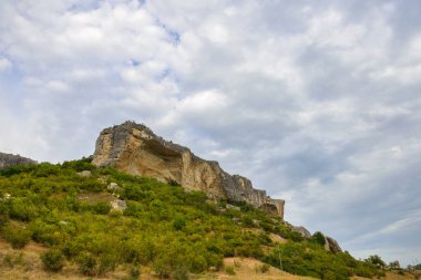 Tatar Cachi Kalyon antik mağara kenti, Bahçisaray, Kırım