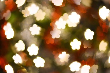 arkaplan için soyut çiçek şekli bokeh 