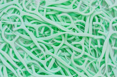 arkaplan için yeşil diş ipi