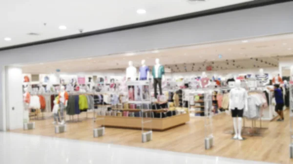 衣料品店 ショッピングモールの抽象的なぼやけたファッションブティック店の背景 男性ゾーン — ストック写真