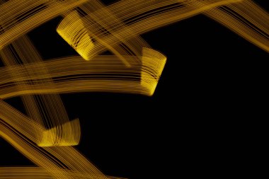 Koyu arkaplanı olan açık renkli bir tablo