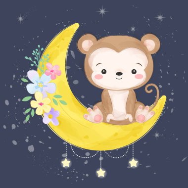 Sevimli hayvan resimleri, hayvan derlemeleri, bebek duşu dekorasyonu, suluboya çizimleri..