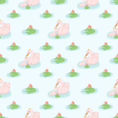 Hayvanlar şablonu tekrarlar. Çocuk odası sanat geçmişi. Çocuk kumaşı deseni tasarımı.