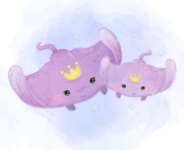 Şirin iğneli resimler, hayvan klipsli sanat, bebek partisi dekorasyonu, suluboya çizimi..